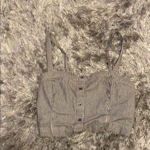 Hollister cropped tank top